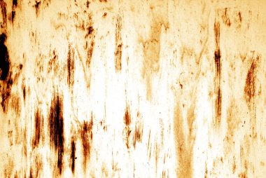 Eski paslı metal yüzeylere turuncu renkli.