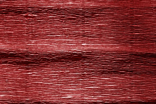 Červená barva krepový papír. — Stock fotografie