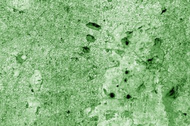 Çimento duvar doku yeşil renkte.