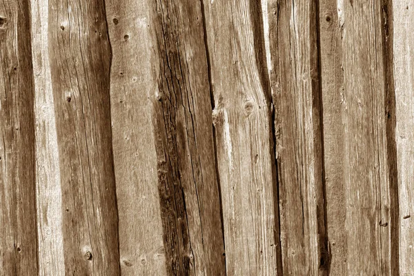 Fából készült kerítés minta barna hang. — Stock Fotó