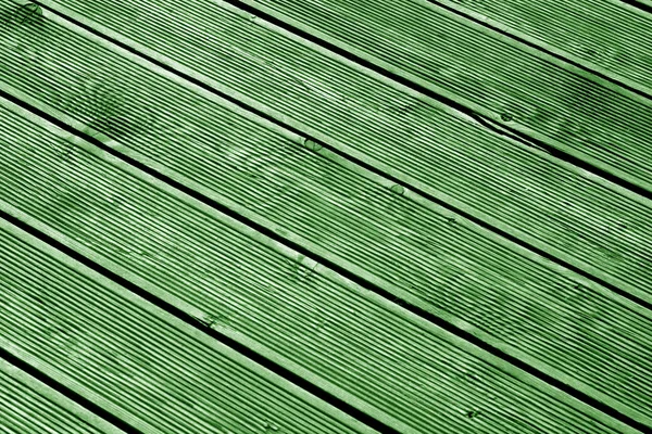 Padrão de piso de madeira em tom verde . — Fotografia de Stock