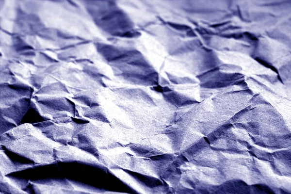 Mavi renkli wrinckles ile eski kağıt. — Stok fotoğraf