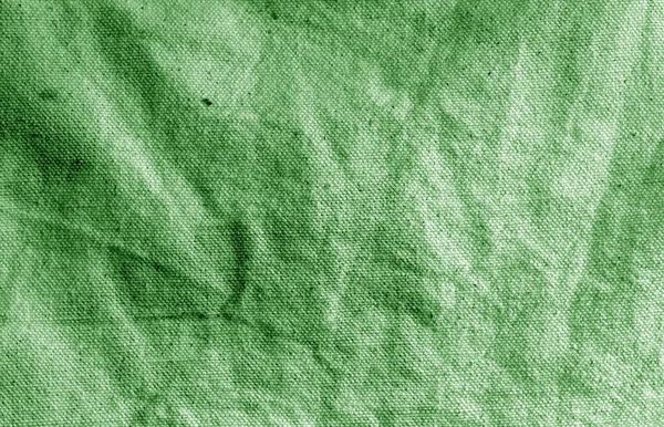 緑の色のコットン生地のテクスチャ. — ストック写真