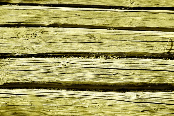 Sárga színű fából készült kerítés minta. — Stock Fotó
