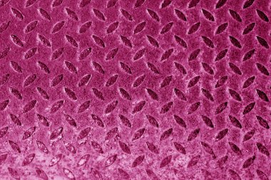 Metal zemin desen pembe tonda şekilli diamond.