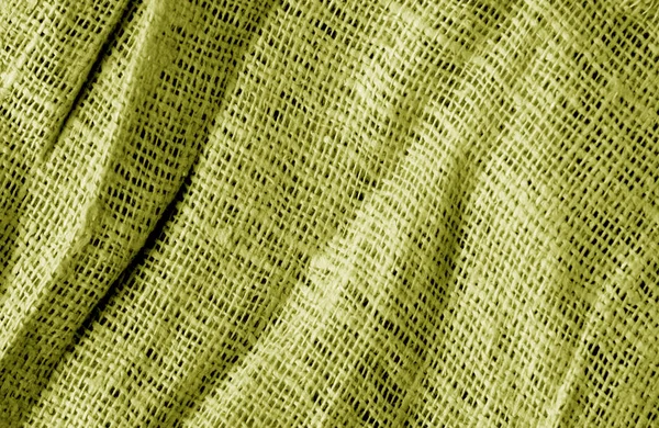 Texture tissu coton de couleur jaune . — Photo