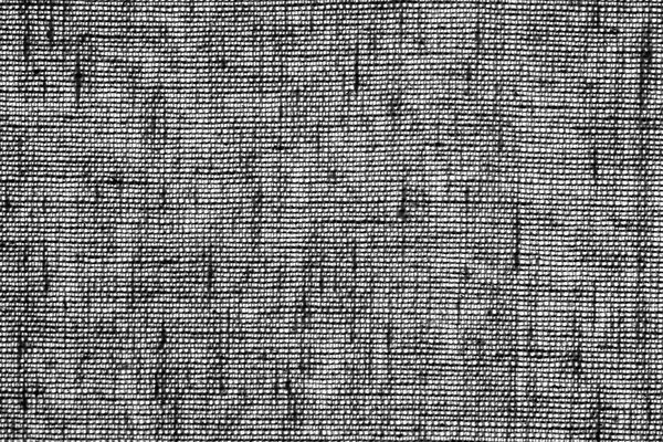 Cotton fabric texture in black and white.