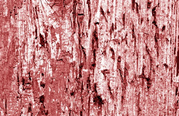 Grunge időjárású fa deszka felület piros tónusú. — Stock Fotó