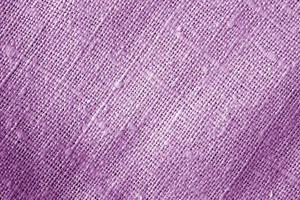 Bawełna tekstura tkaniny w purpurowym odcienia. — Zdjęcie stockowe