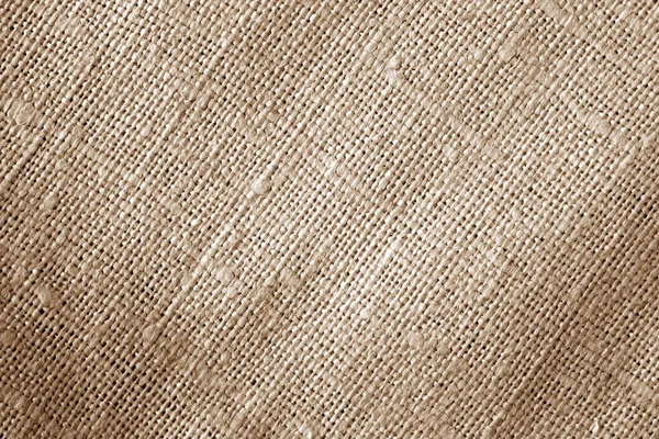 Cotton cloth texture in brown tone.
