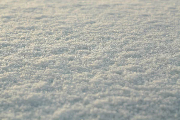 Сніг на сонячному світлі з ефектом розмивання . — стокове фото