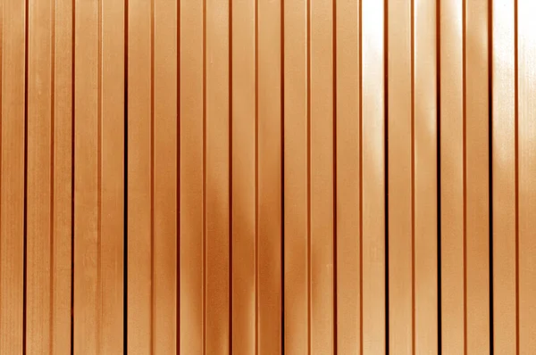 Lista dei metalli struttura della parete della recinzione in tono arancione . — Foto Stock