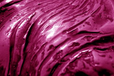 Pembe tonda bulanık efektli metal kaba yüzey.