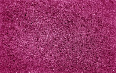 Temizleme süngeri sürtünme yüzeyi iğne ile bulanık efektle kapat