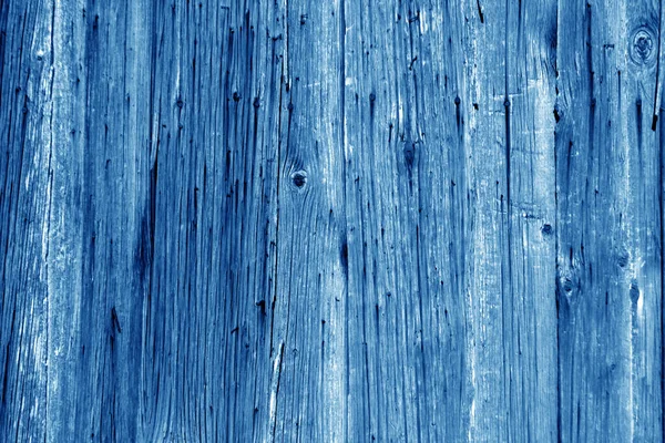 Parete Assi Verticali Legno Intemperie Tono Blu Navy Sfondo Astratto — Foto Stock