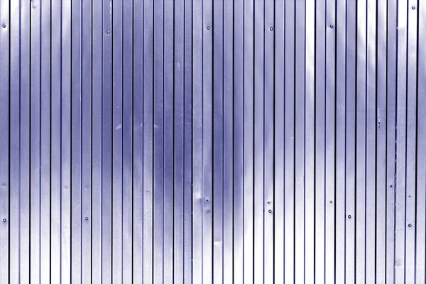 Metalllista Vägg Textur Staket Blå Ton Abstrakt Bakgrund Och Struktur — Stockfoto