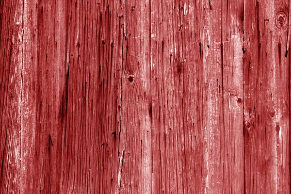 Mur Planches Verticales Altérées Bois Couleur Rouge Contexte Abstrait Texture — Photo