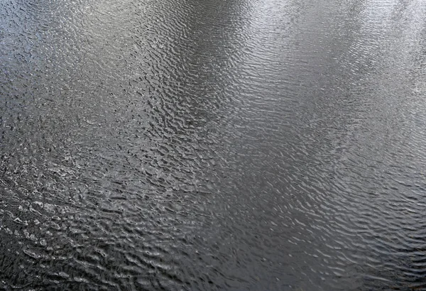 Волны Озерной Воде Сверху Естественный Фон Текстура — стоковое фото