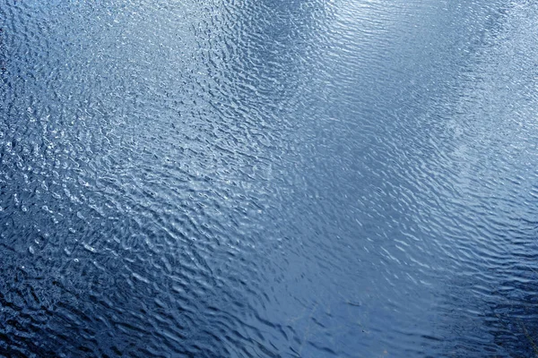 Vlny Jezerní Vodě Shora Přírodní Zázemí Textura — Stock fotografie
