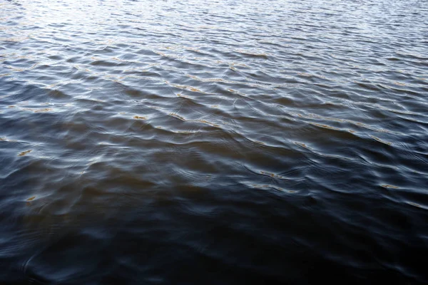 Waves on lake water surface. Abstract natural background.