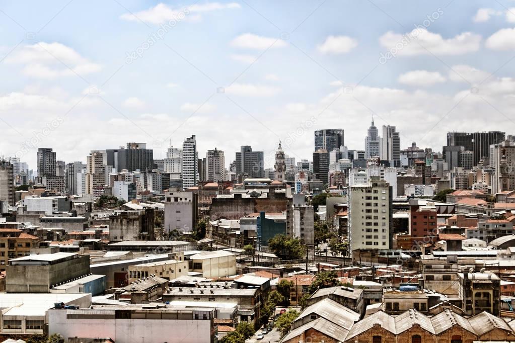 Skyline of Sao Paulo city - Brasil