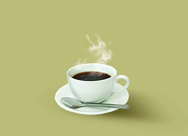 Sıcak bir fincan kahve.