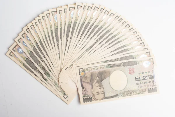 1000 Yenes Japón Billetes Blanco —  Fotos de Stock