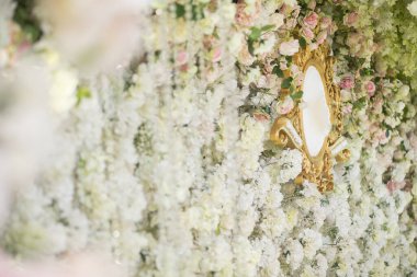 Geleneksel Tayland düğün süsleri 