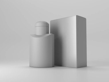 Parfüm Mock-up 3d Render