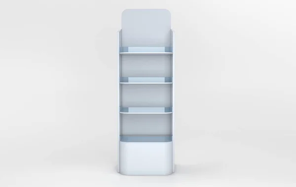 3D raflar Render standı