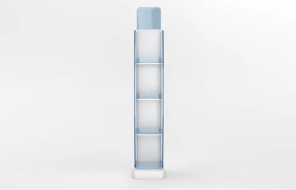 Shelves Stand Render — Stock Photo, Image