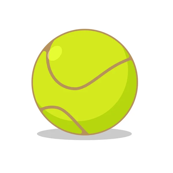 Piłki tenisowe na białym tle. Akcesoria sportowe do gry w tenisa. Zakres dla s — Wektor stockowy