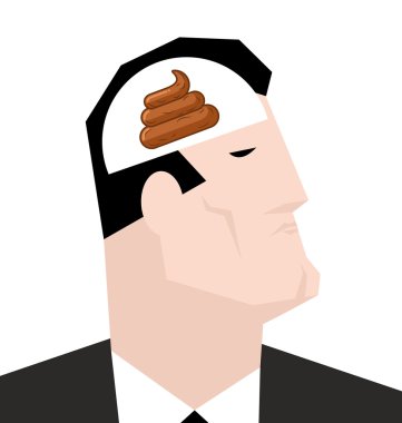Shit in head. Bad thoughts. Nasty consciousness. Turd in brain. 