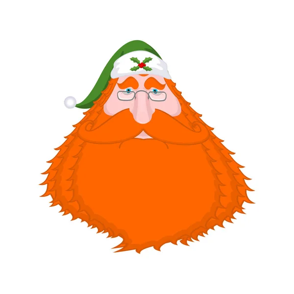 Père Noël Irlande Langue irlandaise "Daidi na Nollag". Noël — Image vectorielle