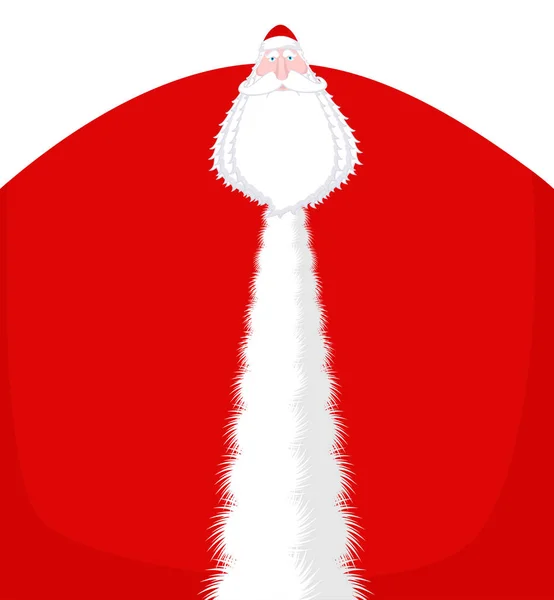 Père Noël russe (Ded moroz). Père Noël de Russie- Père Frost . — Image vectorielle