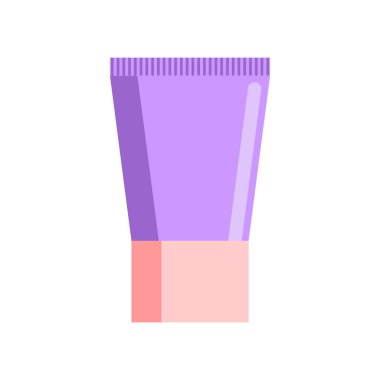 Krem tüp izole. Tuba kozmetik beyaz arka plan üzerinde