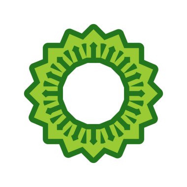 İslam desen Helal şablonu. Düzgün pişmiş foo için logo