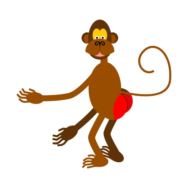 Résultat de recherche d'images pour "babouin fesse rouge cartoon"
