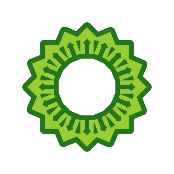 Halal-Vorlage für islamische Muster. Logo für richtig gekochte Foo — Stockvektor