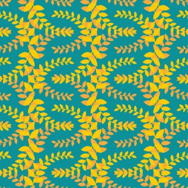 Zeytin dalı seamless modeli. Altın çiçek çelenk süsleme