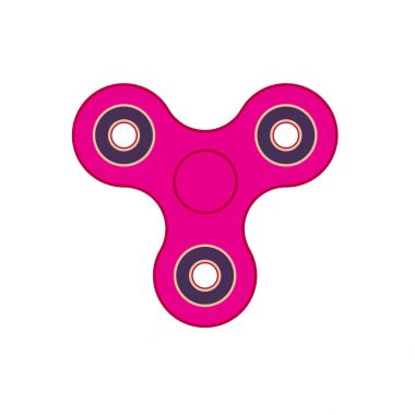 İzole spinner. Parmak oyuncak kıpır. Anti stres el oyuncak WHI doğum