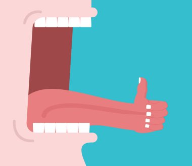 Açık ağız ve dil gösterir başparmak yukarıya severim. Kayıt çok lezzetli