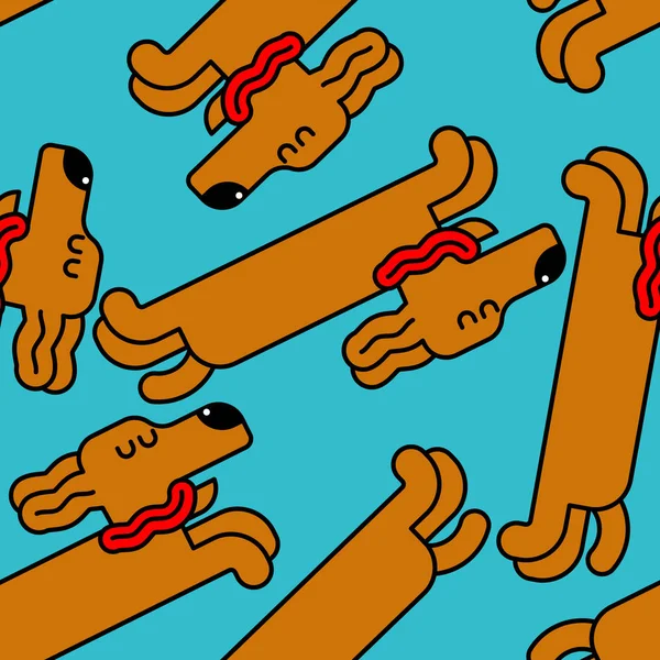 Köpek uyku desen. evde beslenen hayvan uykuda arka plan olduğunu. Vektör illustrat