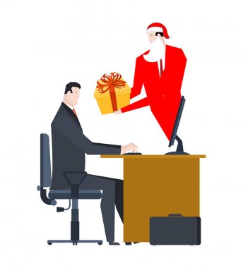 Online Noel Baba Tebrikler. Noel içinde bilgisayar. Sipariş