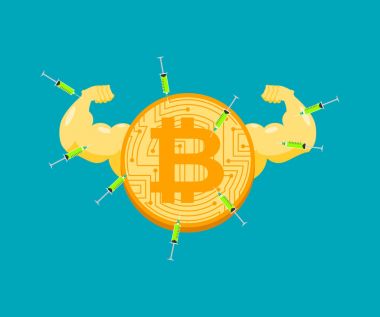 Bitcoin için doping. Güçlü şifreleme para birimi ve steroidler. Şırınga
