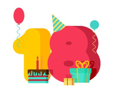 Fourth Birthday Cake Premium Vector Download For Commercial Use Format Eps Cdr Ai Svg Vector Illustration Graphic Art Design
