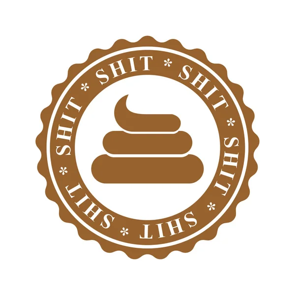 Shit Stamp for documents. Official Boss Answer template for offi — Stockvector