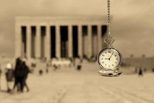 Turquía Ankara Mausoleo Ataturk Tiempo Pasa — Foto de Stock
