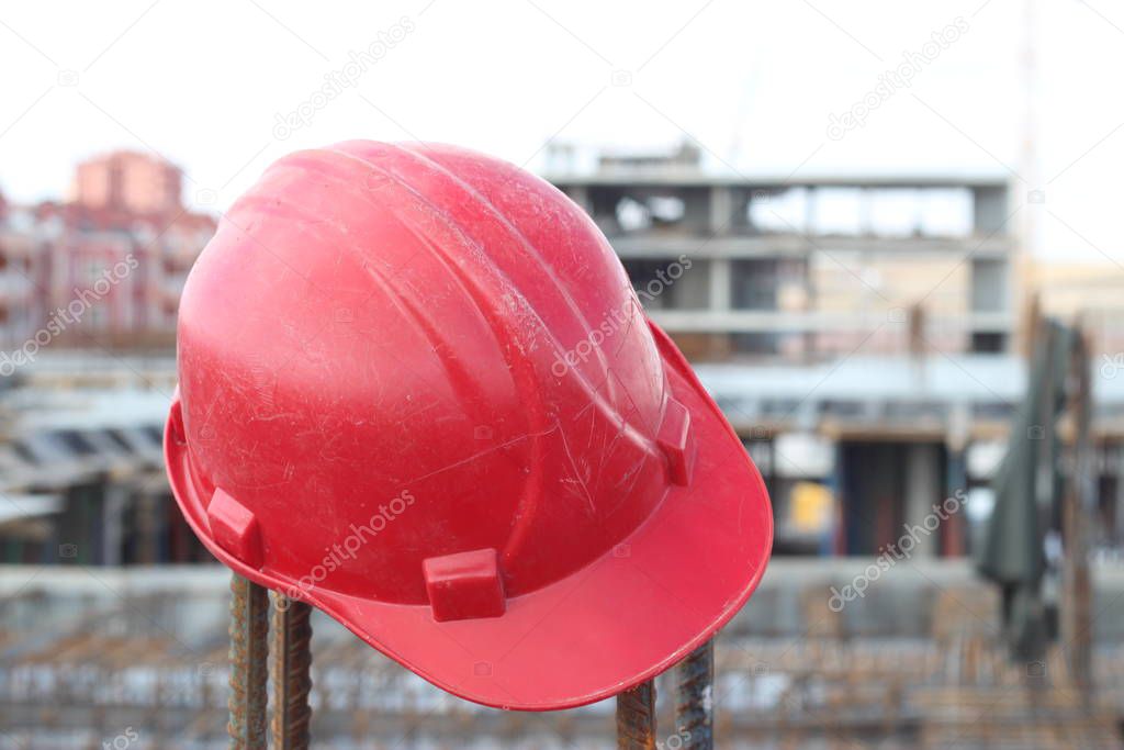 Industrial helmets and project materials