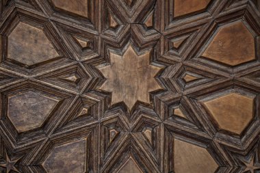 Türkiye'de Edirne, Selimiye Camii kapı modelleri. Sinan'ın Selimiye Camii Unesco Dünya Kültür Mirası Listesi'ne kapıdaki 1575 Osmanlı mimar tarafından inşa.